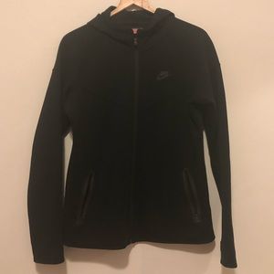 NIKE neoprene zip hoodie